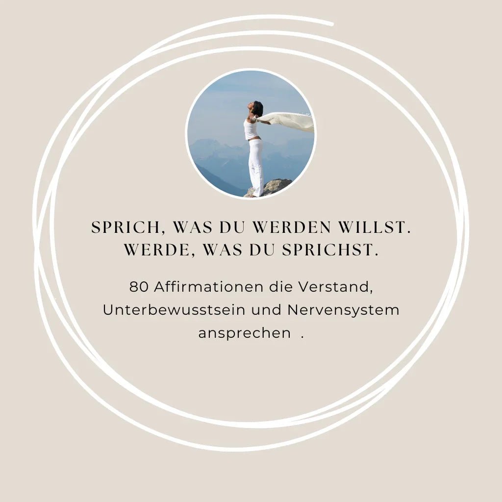 80 Power Affirmationen - 8 Themenbereiche - Glow - Mindset