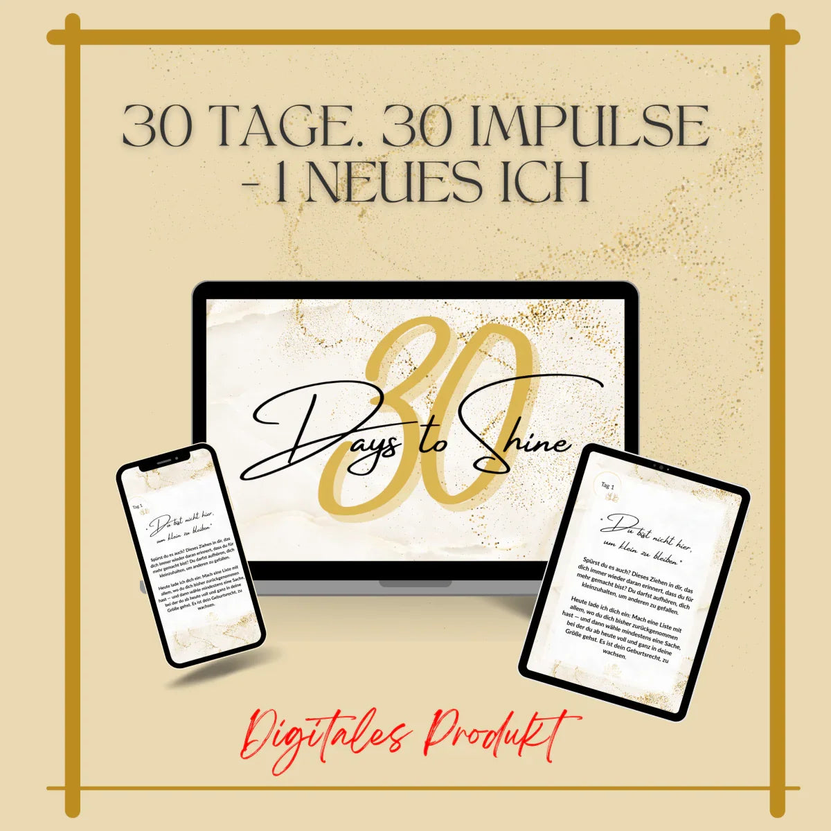 30 Days to Shine – 30 Tage, 30 Impulse für dein Glow - Up - Glow - Mindset