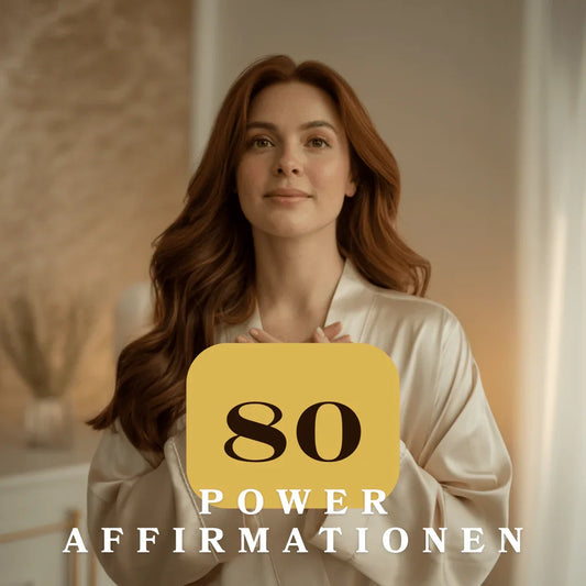 80 Power Affirmationen - 8 Themenbereiche - Glow - Mindset