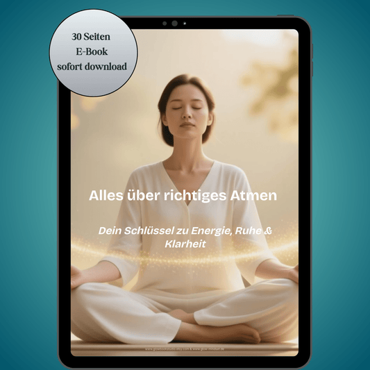 Richtig atmen lernen | Stressabau, Ausdauer, starkes Nervensystem, Gesundheit, Energie | E - Book - Glow - Mindset